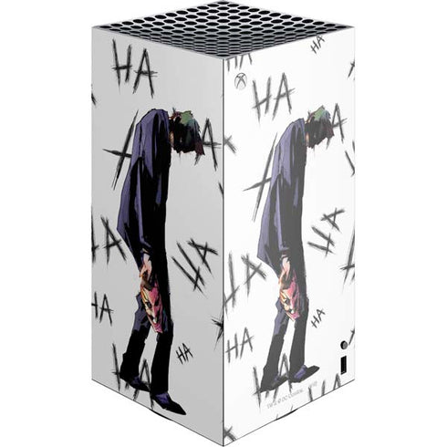 DC Comics The Joker HAHAHA Walking XBox Series X Digital Edition Console Skin